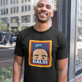 BALDI Funny T-shirt, Bald Man Parody, Animated Supermarket Bald Men's Hilarious Top, Gift Dad Fathers Grandad Birthday Present Tee